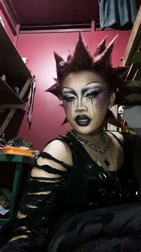 kakegurui mashoooo #fyp #drag #alt #makeup #libertyspikes