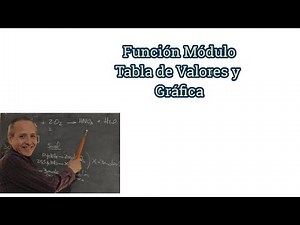 Function Module Table of Values ​​and Graph