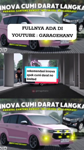 Modifikasi Innova: Konten Seru CDID di Roblox