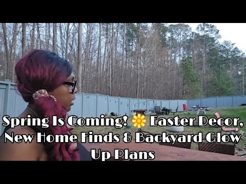 What’s Next for Easter & Spring 2026🌷 | Shop With Me in My Home + Backyard Transformation Update