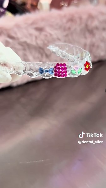 マウスピースジュエリーかわいい💖#teethjewellery #ミニッシュ #歯 #ホワイトニング #矯正 #fyp