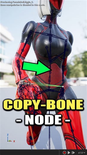 RoyalSkies on Instagram: "Here's an easy way to get one bone to copy and position and rotation of another - #unrealengine #unrealengine5 #gamedevelopment #indiegamedeveloper #gamedev #gamedeveloper #3danimation #3dcharacter #ue5"