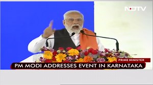 "Next 25 Years Going To Be 'Amrit Kaal For State": PM In Karnataka