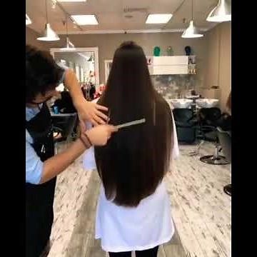 Baby long hair cut to short hair transformations