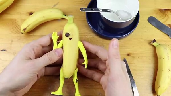 How I made and ate Peely (Fortnite Battle Royale) – polymer clay