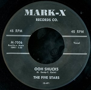 The Five Stars - Ooh Shucks / Dead Wrong