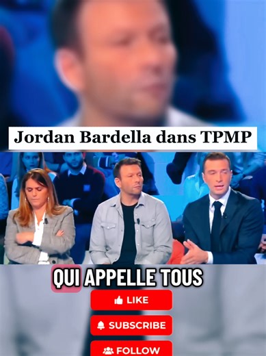Jordan Bardella sur TPMP : Débat et opinions