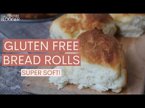 GLUTEN FREE BREAD ROLLS | (Easy Recipe}