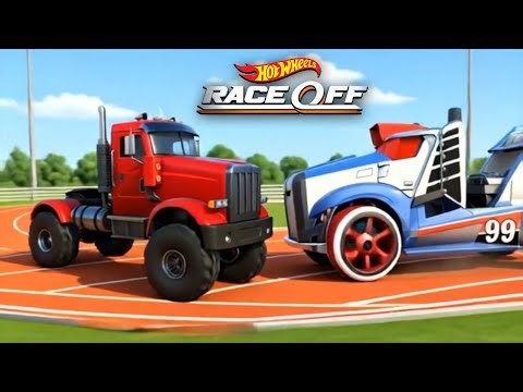 Hot Wheels Race OFF VS MMX HILL DASH: Rig Storm vs El Gigante