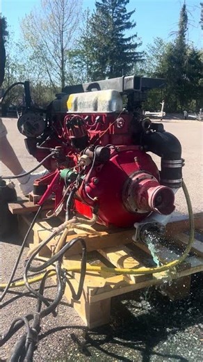 Volvo Penta AQ170 B30 Start
