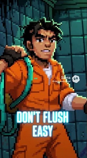 a pixel movie trailer about toilet cleaning