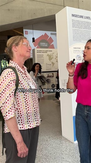 LSE Festival is well and truly underway, and what better way to mark it than by exploring this year's theme: visions for the future! 👁️ Indira's back on campus asking people attending today's exhibition launch, "who holds the most power in the world?" Find out more about how to book your FREE tickets now: https://www.lse.ac.uk/Events/LSE-Festival/2025/ticket-information #LSEFestival2025 | The London School of Economics and Political Science - LSE