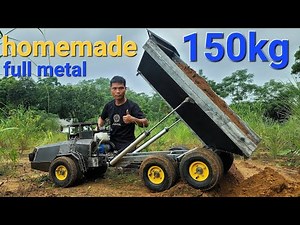 homemade dump truck, full video | rc action homemade