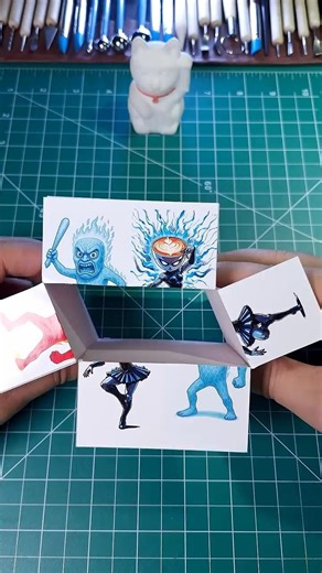 💢PaperArt❤️‍🔥 #diy #papercraft #puzzle #cappuccino #funny