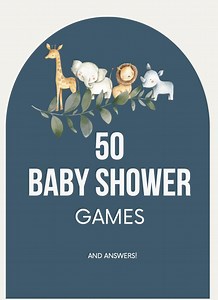 50 Baby Shower Games - Etsy