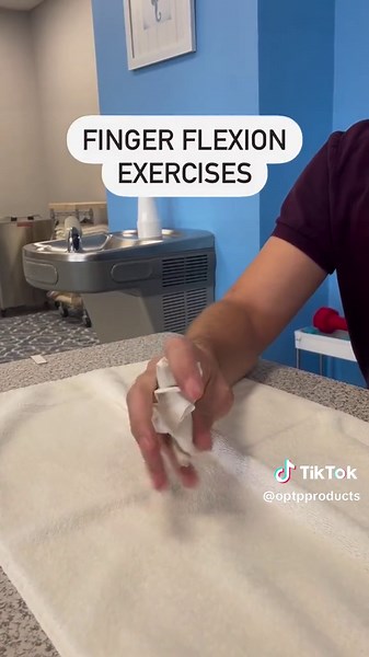 👋 Hand Therapy Exercises ✅ Weight bearing exercises: ⭐️ Use a large amount of Resistive Exercise Putty with a weighted ball, and push into it slowly. You can lessen intensity by using a softer putty with less resistance. ⭐️ You can also use a dumbbell. Make it more challenging by twisting the dumbbell into the putty. ✅ Finger extension: ⭐️ Using putty, have the patient roll it out and make a ring around their fingers and tell them to spread out their fingers. Challenge them by increasing the re
