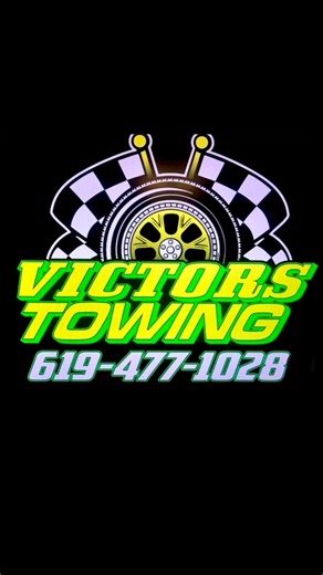 Need a tow how about a jumpstart maybe a Locksmith car key Tire Shop Auto Glass windshield replacement call now 619-477-1028 #roadsideassistance #sandiegolife #militarydiscount #musclecar #towingservice #junkcarremoval #TowTruckService #towtruck Friends | Victors Towing