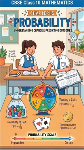 Probability Class 10 CBSE | Concepts, Formulas, Questions & Tricks | ‪@Z2Genius‬ #shorts