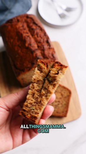 Banana Zucchini Bread is my ultimate summer keeper! 🍌🥒 Made with ripe bananas, shredded zucchini, cozy spices, and just a touch of sweetness—it’s moist, flavorful, and perfect with a cup of coffee! Ingredients ▢ 1½ cups flour ▢ 1½ teaspoons baking powder ▢ 1 teaspoon baking soda ▢ 2 teaspoons cinnamon ▢ ½ teaspoon salt ▢ ¼ teaspoon ground nutmeg ▢ 1½ cups zucchini grated ▢ 2 bananas ripe and mashed ▢ 2 eggs ▢ ½ cups brown sugar ▢ 2 teaspoons vanilla ▢ ½ cup vegetable oil Instructions 1. Prehea