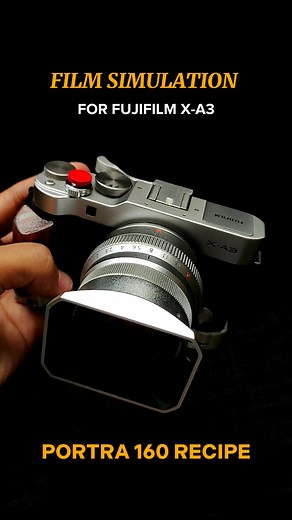 Sharing my go-to film simulation recipe for Fujifilm X-A3: Kodak Portra 160. This recipe has a low contrast and warm saturated look. Enjoy Shooting! #fujifilm #fujifilmph #fujifilmxa3 #filmsimulation #filmrecipes