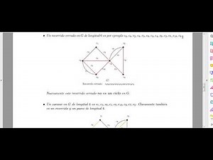 CONEXIDAD EN GRAFOS - PASEO - RECORRIDO