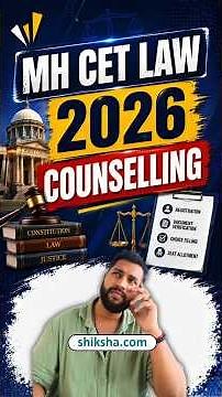MH CET Law 2026 Counselling Process, MH CET Law College Preference List, MH CET Law 5 year #law #nlu