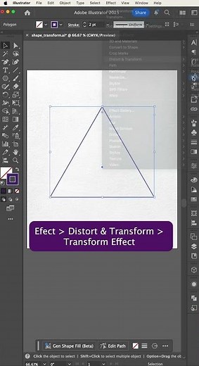 Master the Transform Effect in Adobe Illustrator | Quick Tutorial