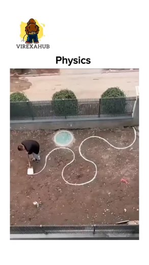 VIREXAHUB ™ on Instagram: "The X post shares a 62-second video montage of mind-bending physics demos, from a tilted glass of blue water held by rods via surface tension to optical illusions on a blackboard and simulated erosion of a pencil over "decades." Posted by Indonesian creator @keinara151223 on December 19, 2025, it exploded to 2.8 million views and 1,850 likes overnight, drawing humorous replies in Indonesian like jokes about headache-inducing patterns and bikini-shaped lines. The conten