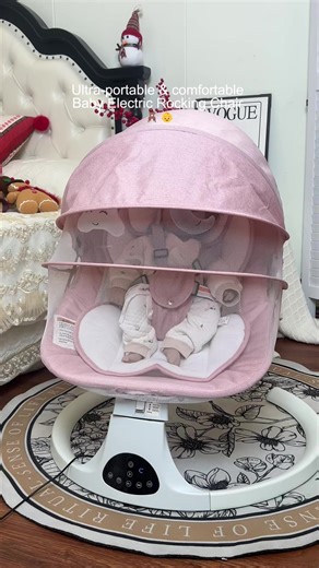 Baby Electric Rocker for Comfortable Naps and Playtime