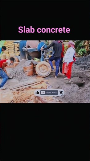 🧐👉concrete slab process 🏣👈 #shorts #ytshorts #youtubeshorts