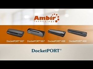 Ambir DocketPort Scanner Line