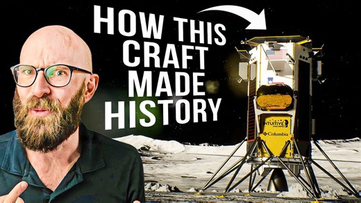 The first American moon landing in half a century