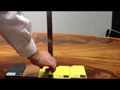 PORON® XRD drop ball test