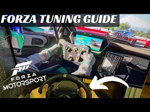 Forza Sim Racing Wheel Setup Guide Tutorial