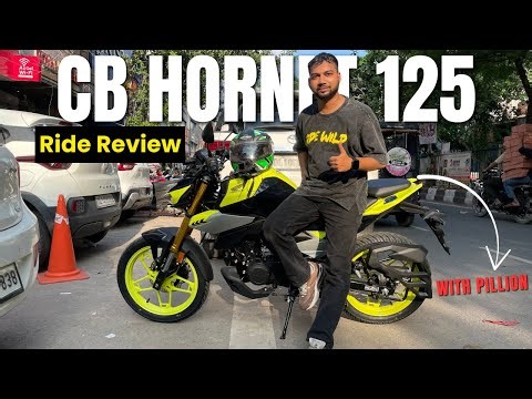 Honda CB Hornet 125 Real Ride Review | Performance Test with Pillion!