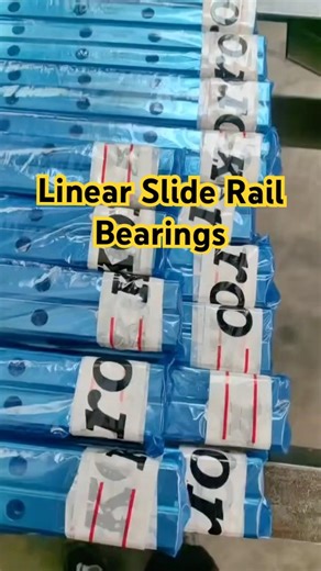 Precision Engineered Linear Guides for High-Performance Vehicles #bearing #cnc #factory #fyp #foryou
