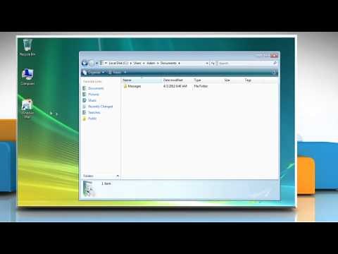Windows® Mail: How to export messages