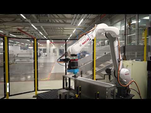 CraftMate Robotic Grinding with Suhner – Active Force Control & 3D Vision