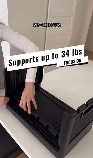 FLEXIMOUNTS 110 QT Stackable Storage Bins with Lids, link below 👇 in comment