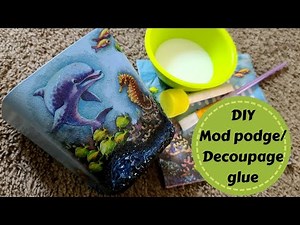 Craft hacks, tips and tricks/Homemade Mod podge/ Homemade decoupage glue