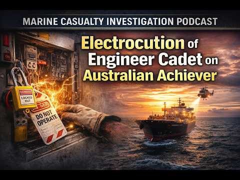 MARINE CASUALTY INVESTIGATION PODCAST- Ep.16; Fatal Electrocution on Australian Achiever