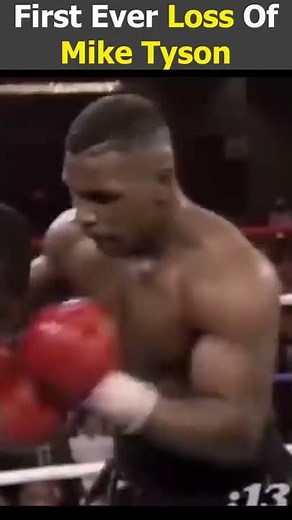 First Ever Loss Of Mike Tyson