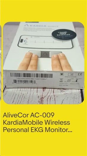 AliveCor AC-009 KardiaMobile Wireless Personal EKG Monitor NEW SEALED!