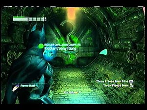 Riddler Trophy in the Sewer