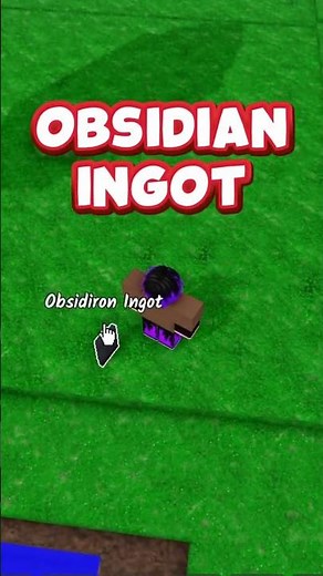 HOW TO MAKE OBSIDIAN INGOT in 99 NIGHTS IN THE FOREST 😎