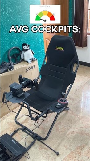 Cockpits over Desk Setups/Racing Stands anytime 🏎️❤️‍🔥 #simracing #virtualracinghub