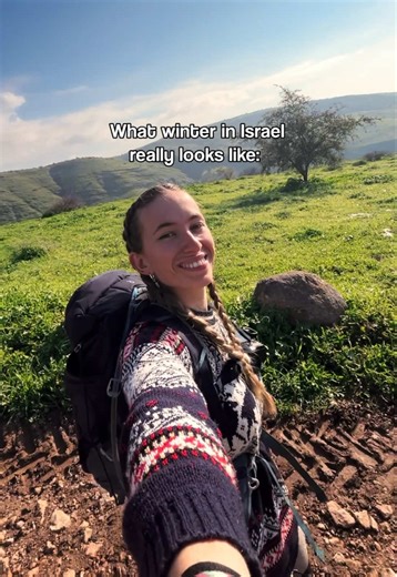 Can you believe this is what winter looks like in Israel?! ❄️✨ Follow to see what winter looks like across each region of the country. #fyp #israel #visitisrael #winterinisrael #northisrael