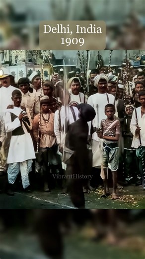191K views · 2.3K reactions | India, 1909.  Restored & colorized by Vibrant History #history #colorized #upscaled #historica | VibrantHistory | Facebook