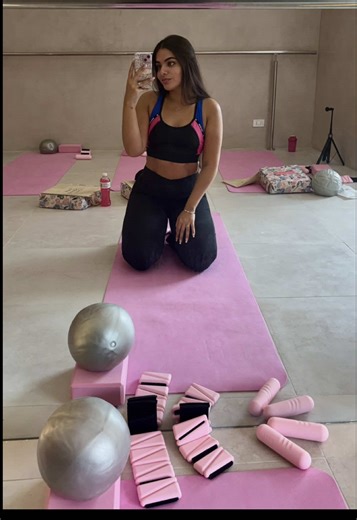 Primera vez en barré @Espacio Barre by Nicole 🩰🎀✨ #girl #bolivia #santacruz #pilates #barre