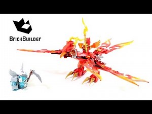 Lego Chima 70221 Flinx's Ultimate Phoenix - Lego Speed build